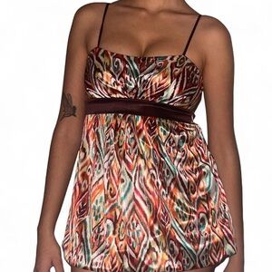 Studio Y Multicolor Patterned Dress